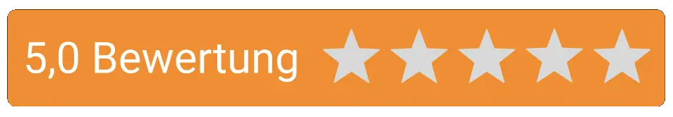 5,0 Bewertung